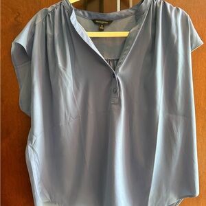 Banana Republic Gray Dolman Sleeve Blouse